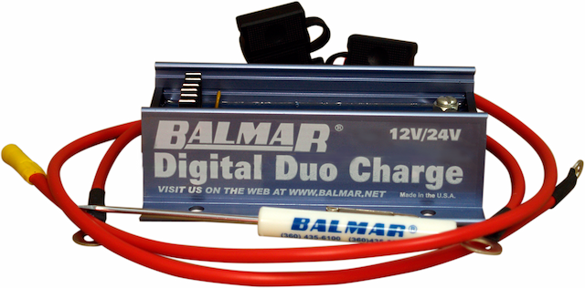 Digital Duo Charge, 12-24v, med kablage