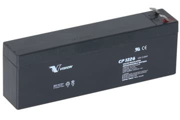 Batteri AGM 12V 2.6Ah Vision
