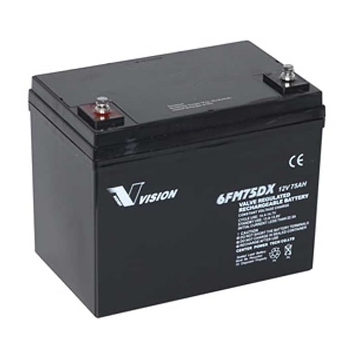 AGM batteri 12V 75Ah
