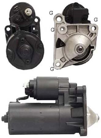 Startmotor 12V 1.4kW, original Bosch