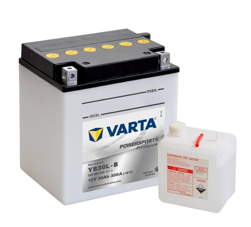 Batteri MC 12V 30Ah 300CCA Varta