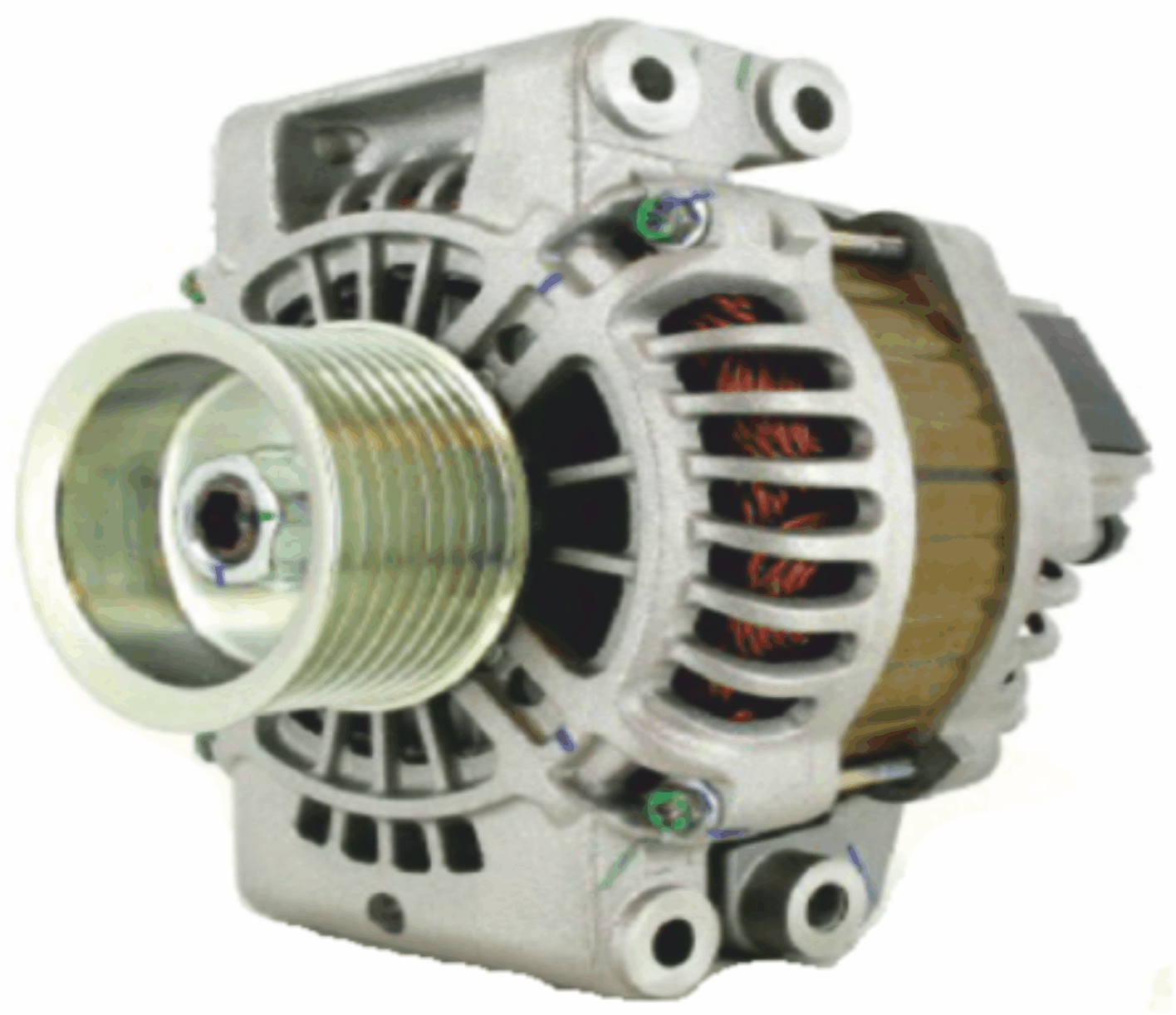 Generator 24V 100A, originalregulator Mitsubishi