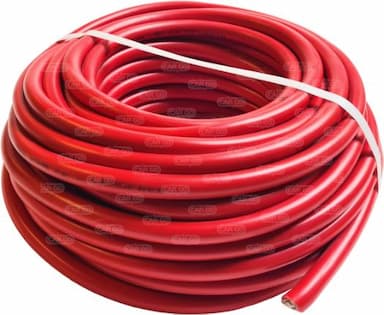 Kabel 10mm2 röd, förtennad