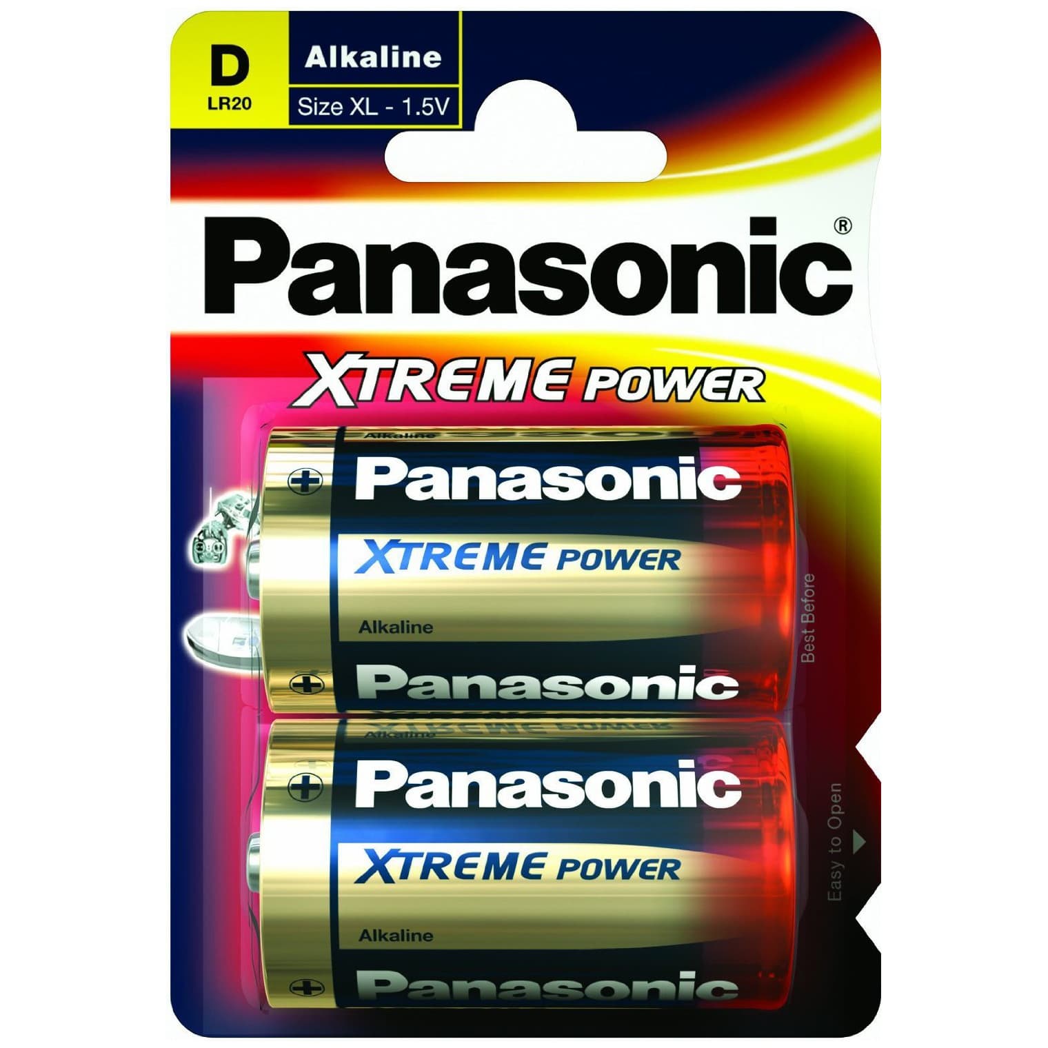 Batteri stav D 1.5V GP-Panasonic