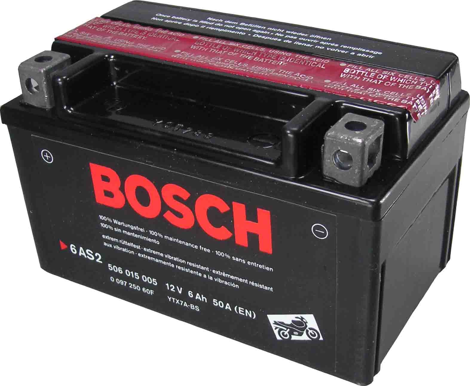 Batteri MC 12V 6Ah Bosch