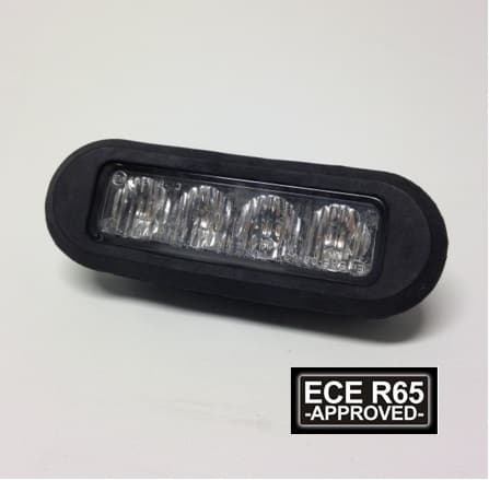 LED Blixtljus 4LED infälld ECE R65