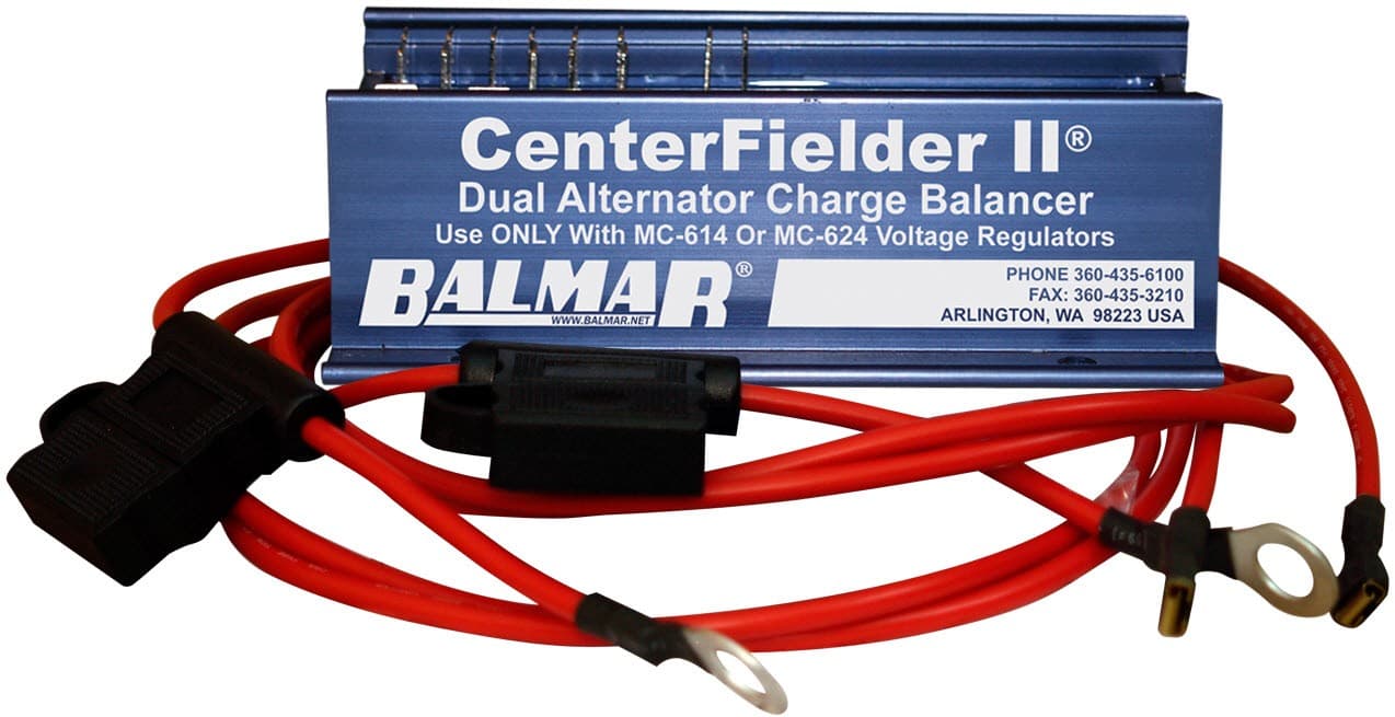 Laddbalanserare Centerfielder II, 12-24V, med kablage