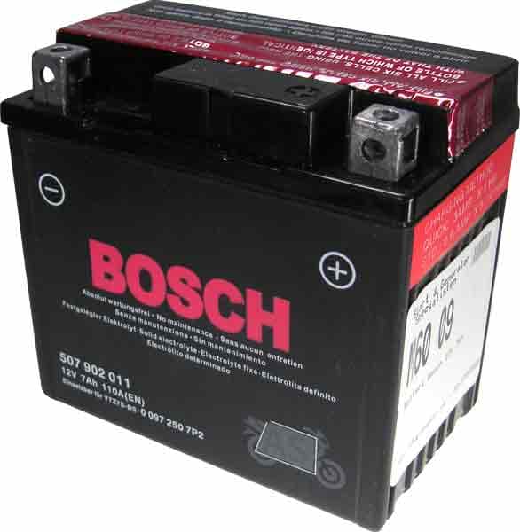 Batteri MC AGM 12V 5Ah, 110CCA Bosch