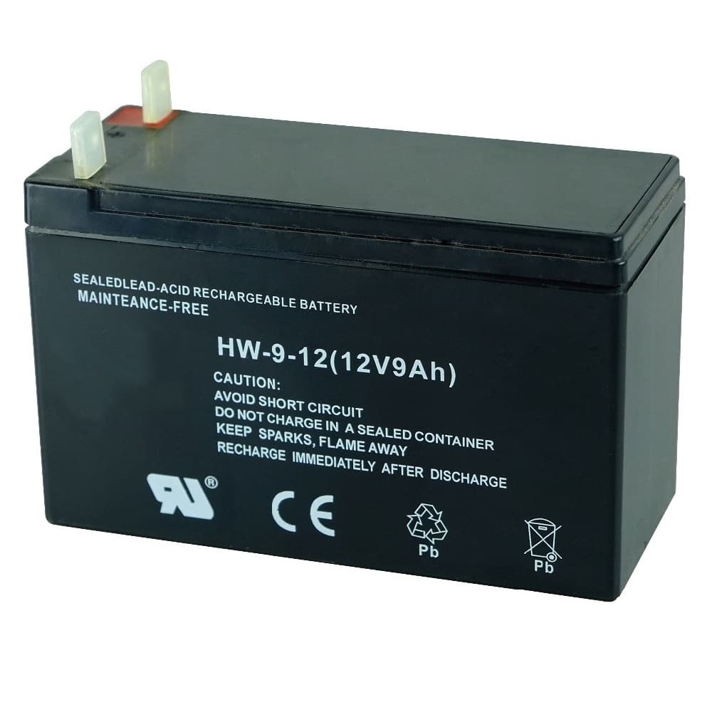 Batteri AGM 12V 9Ah (utgått)
