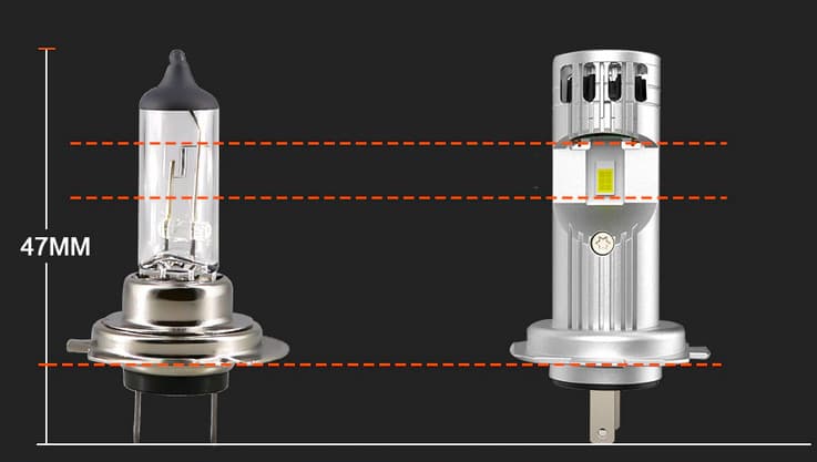 H7 LED Konverteringskit - 35W, 7000 Lumen