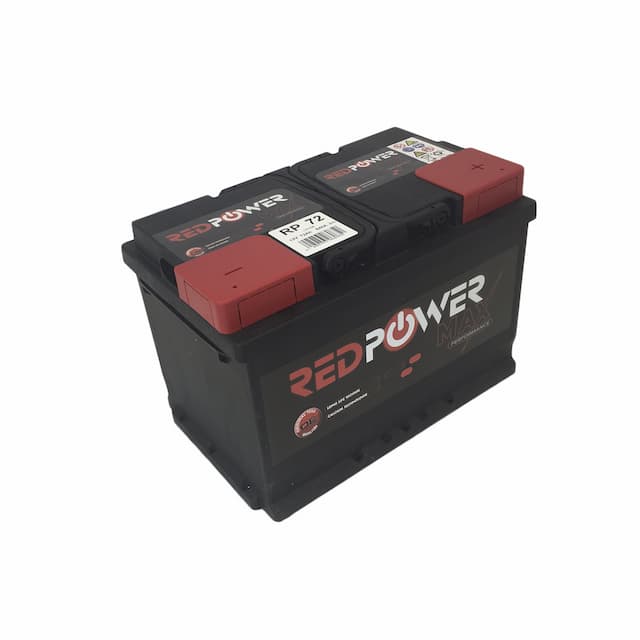 Batteri 12V 72Ah 650CCA Red Power