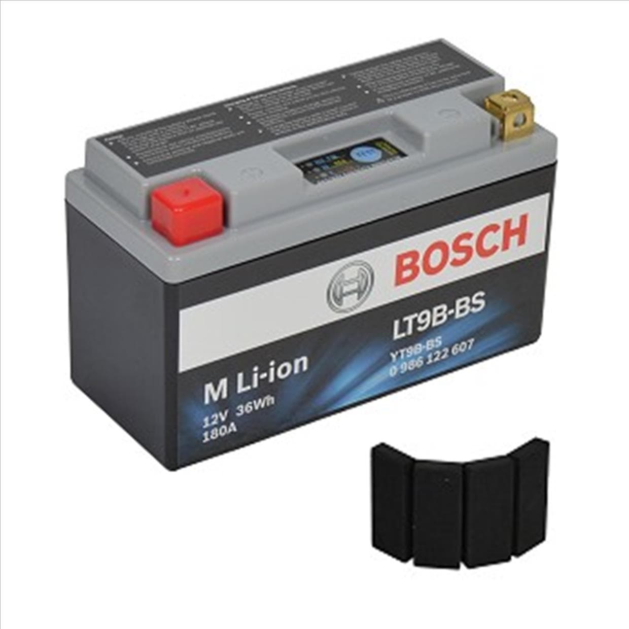MC-Batteri Litium 3-6Ah 180CCA 36Wh