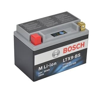 MC-Batteri Litium 3-8Ah 180CCA 36Wh