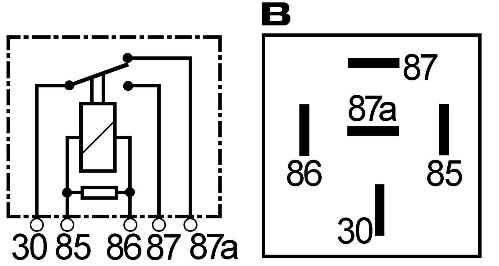 Minirelä växlande 24V 40-60A har resistor 1