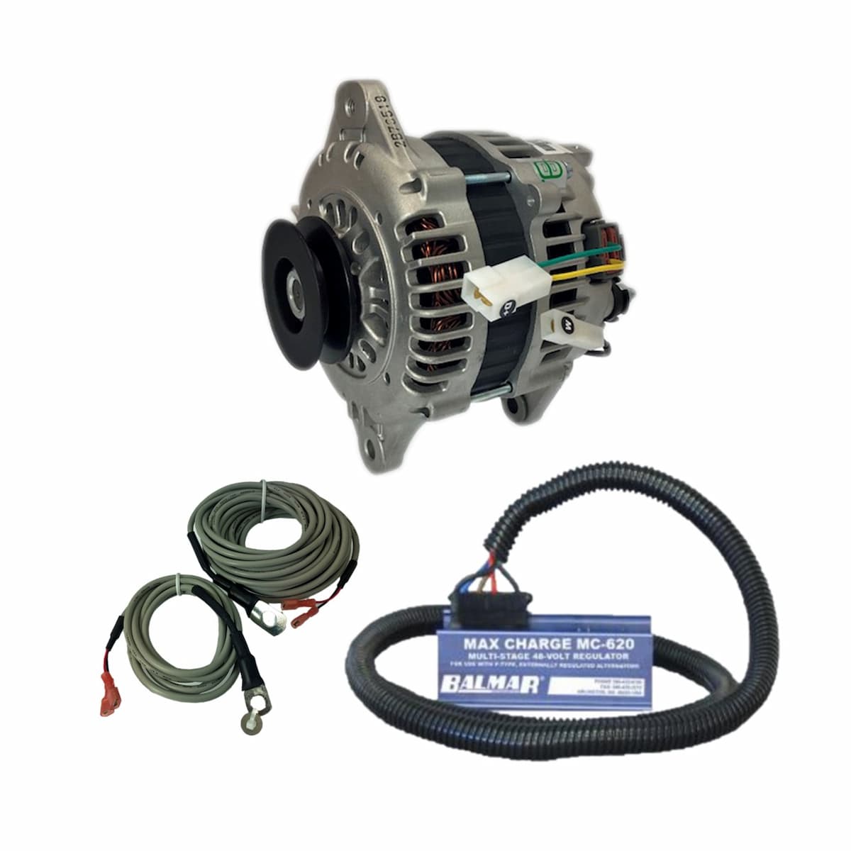 Generatorkit 14V 125A + Balmar MC618 regulator Sens