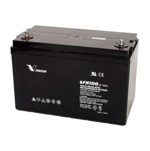 Batteri AGM 12V 100Ah (20hr) Vision